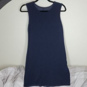 Femme New York Navy Tank Tunic Mini Dress